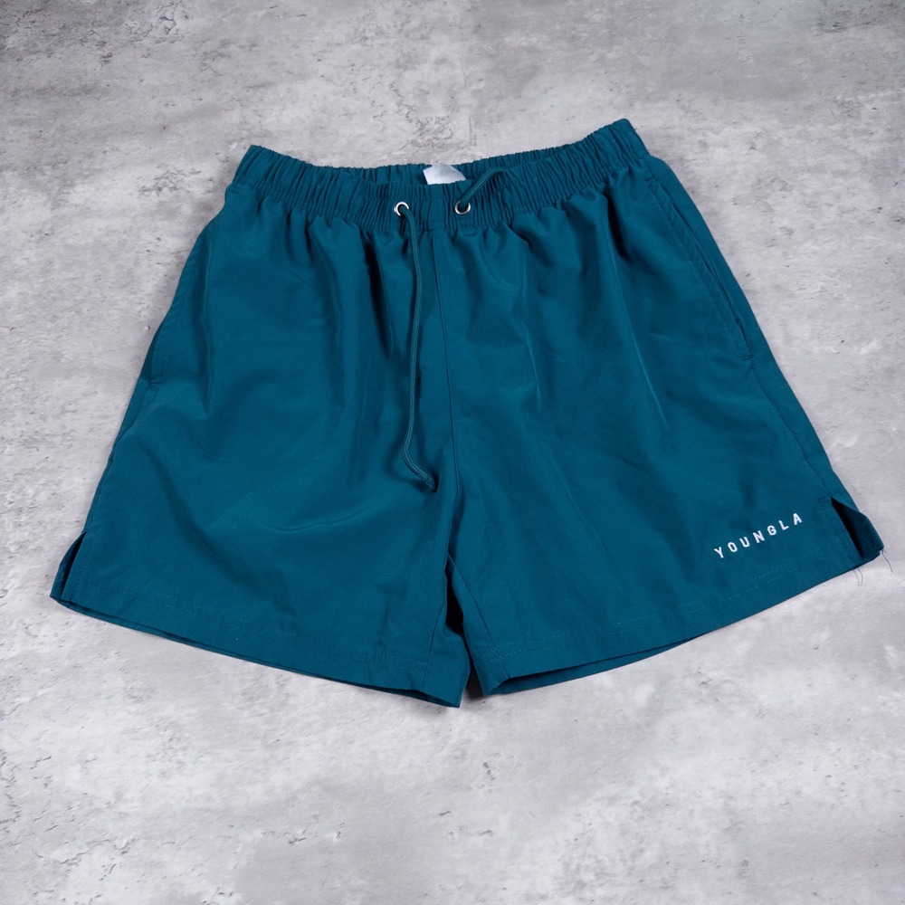 modern youngla shorts gym athletic mens small